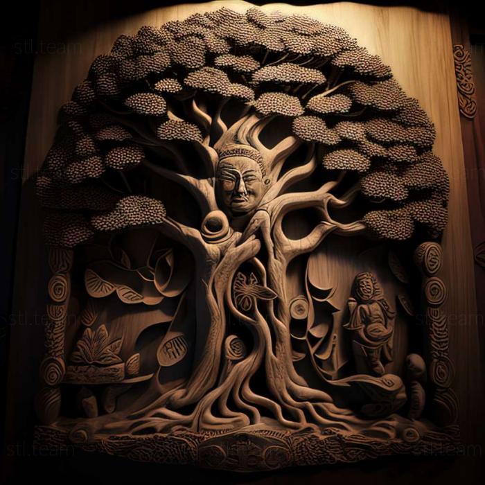 Religious Bodhi Tree